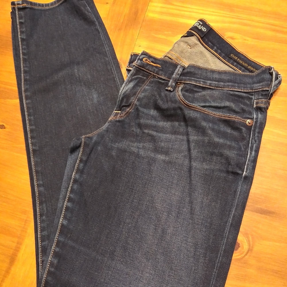 LUCKY Brand 6/28 Cate Stack Skinny Jeans Like New - Picture 4 of 4